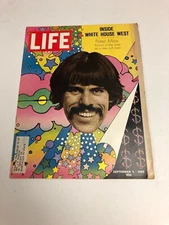 1969 September 5 LIFE Magazine PETER MAX Great Cover Story & Ads 