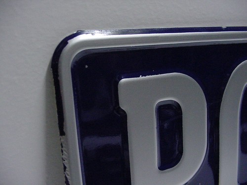 Polizei Box Who Custom Metall Alu Schild Hausnummer Doctor Tardis - Bild 3 von 9