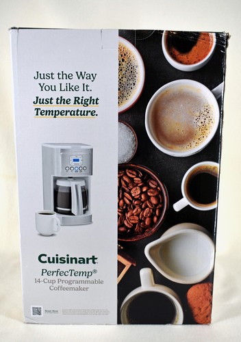 Cuisinart DCC-3200WP1 PerfecTemp 14 Cup Programmable Coffee Maker - White - Picture 3 of 4