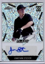 2020 LEAF FLASH JONATHAN STIEVER MLB ROOKIE RC AUTO #BAJS2