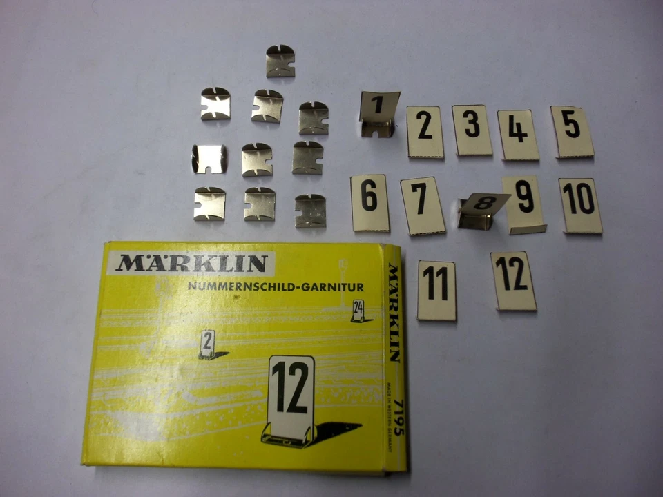 Märklin réf. 7195 - Collection de Repaires Numérotées - Photo 3/3