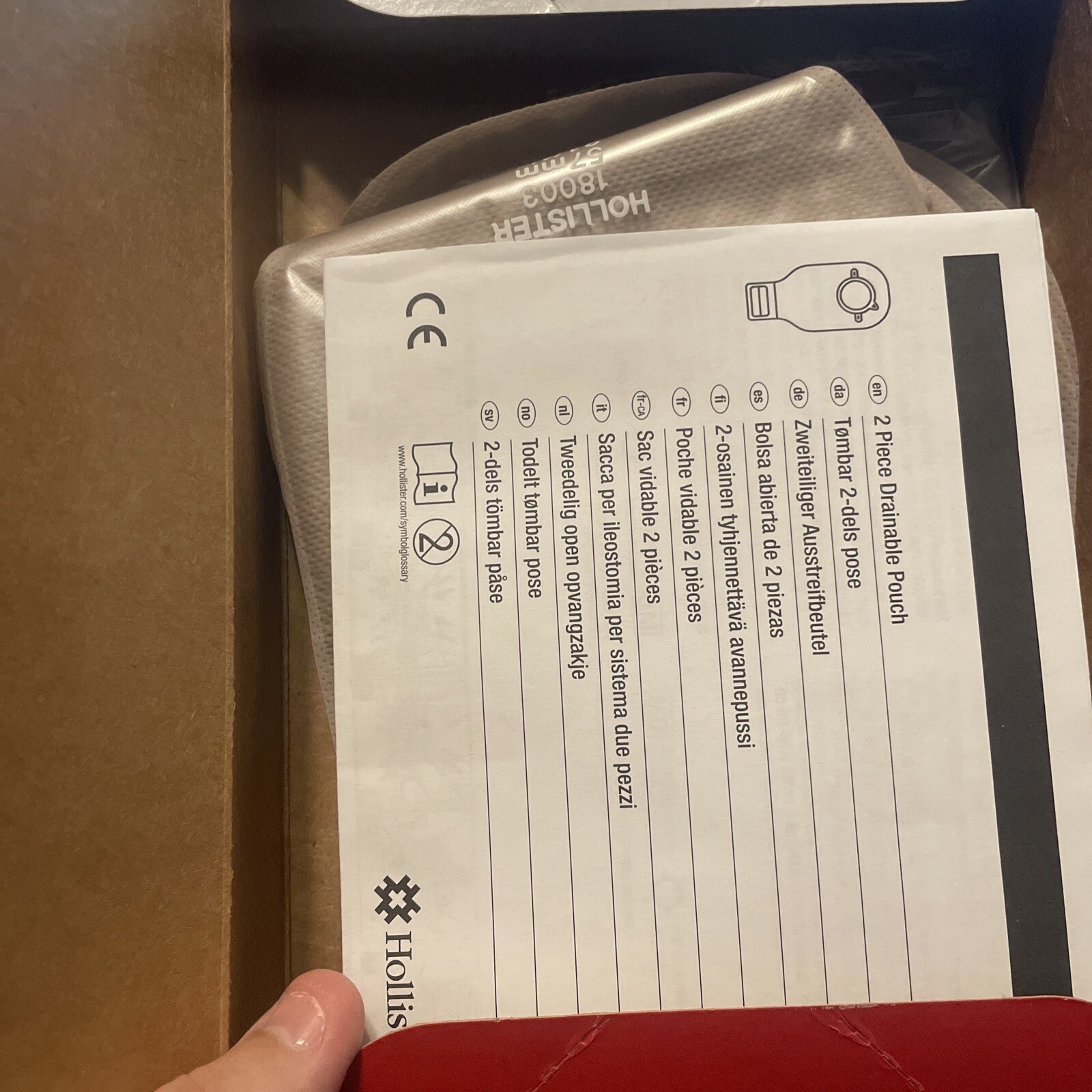 20 HOLLISTER 18003 New Image Ostomy Pouch 2 1/4”/57mm 2BX/10EA 岡モータース