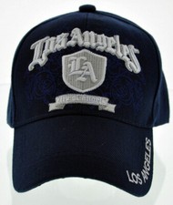 NEW LA LOS ANGELES CITY LA CALIFORNIA SD CAP HAT NAVY
