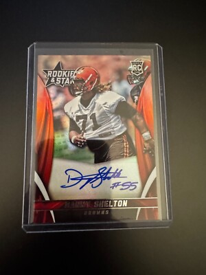 2015 Rookies & Stars - Rookie Signatures - Longevity Danny Shelton #RS-DA