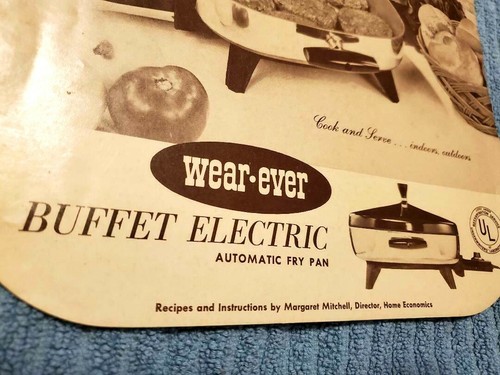 Vintage Wear-Ever Automatic Fry Pan Recipes &Instructions by Margaret Mitchell - Picture 2 of 8
