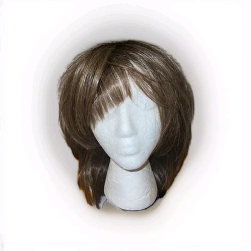 Paula Young A5466 SF 12/28 #6 HONEY ROOTED Heat-stylable mid-length bob wig