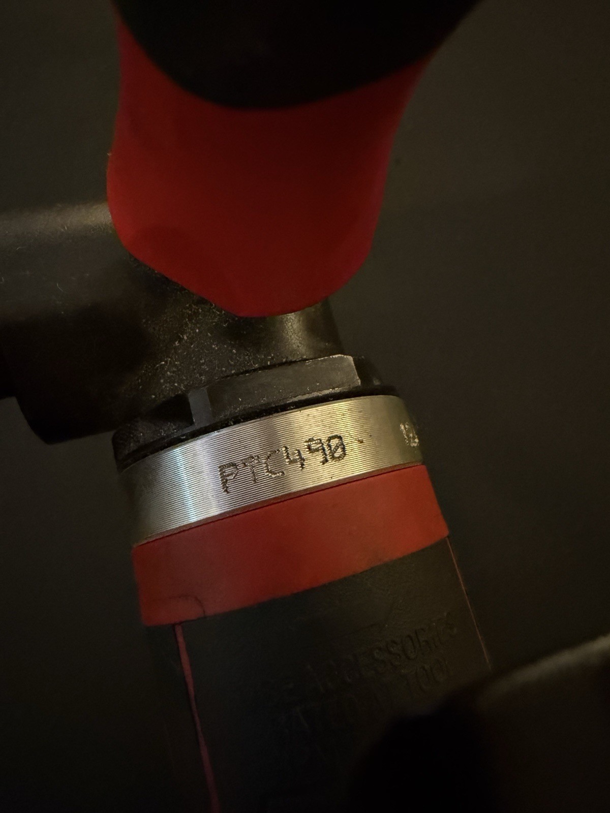 Heavy-Duty 4" Angle Cut-Off Tool (Red) - PTC490