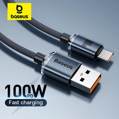 6A USB-C Fast Charging Cable 66W for Samsung OnePlus Huawei Realme Poco