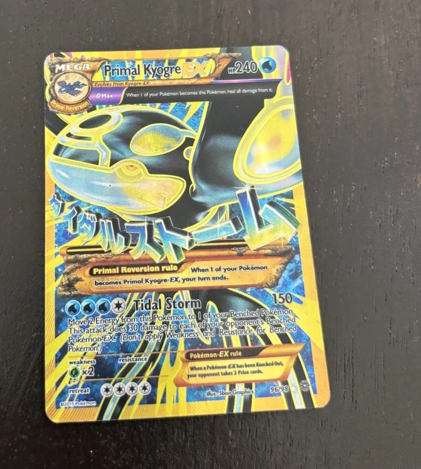 kyogre ex pokemon card price Primal Kyogre Ex Pokémon TCG Cards for sale
