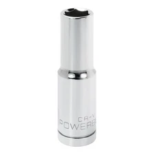 Powerbuilt 1/2 Inch Drive x 13 MM 6 Point Deep Socket - 642220