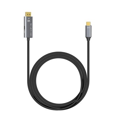 8K@60Hz USB-C to Displayport 1.4 Cable USB 3.1 Type C to DP with PD Charging g