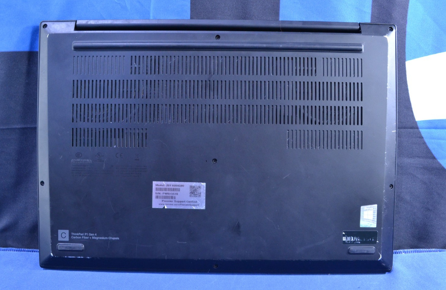 Lenovo ThinkPad P1 Gen 4, 15.6-Inch Laptop, with i7-11850H, Windows 11 Pro