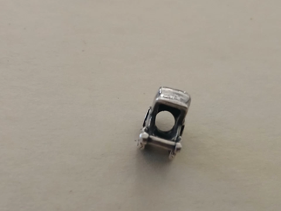 Auténtico cochecito de bebé Trollbeads plateado estornino nuevo sin etiquetas  Foto 4 de 4