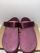 NIB UGG Womens Goldenstar Clog - Burnt Magenta, Size 9 M US