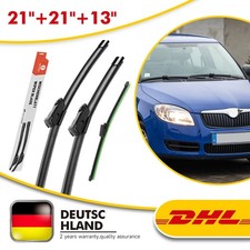 Scheibenwischer vorne + hinten passend für Skoda Fabia II Combi 2007-2014 A051S