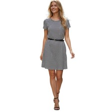 JOIE 100% Cotton Nautical Stripe T-Shirt Dress Navy White Coastal S NWOT $198