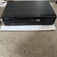 Onkyo CD Player RI DX-703 Black Accupulse D/A Converter No Remote