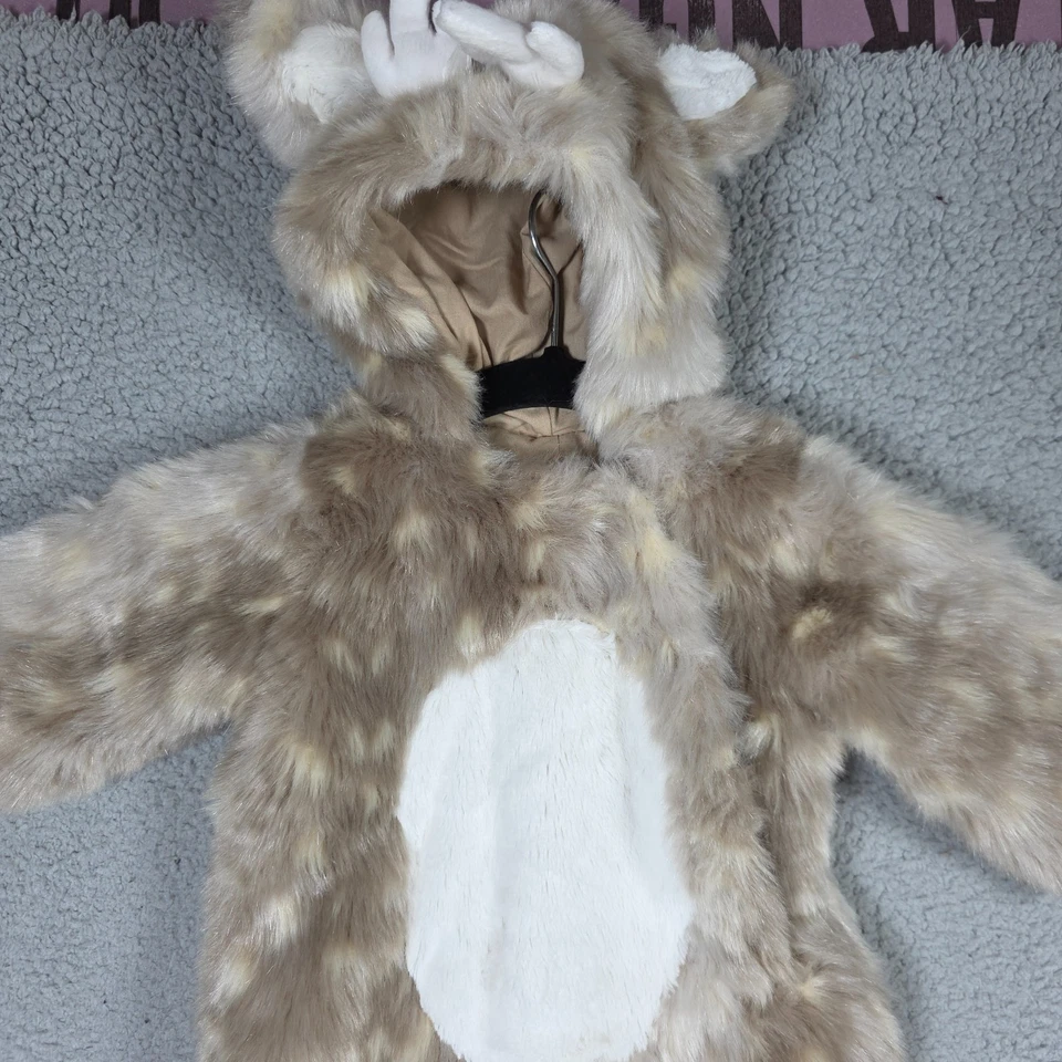 Pottery Barn Niños Bosque Bebé Cervatillo Ciervo Disfraz Marrón 6-12 Meses Acogedor Foto 2 de 4