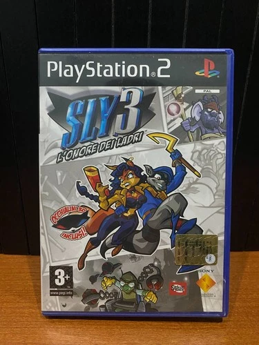 SLY 3 HONOR OF THIEVES PS2 MISSING DISCO