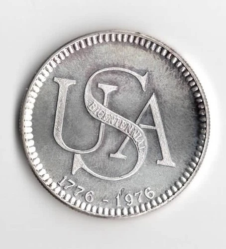 1976 Bicentennial USA Leopard Rare Coin 1 Troy Oz .999 Fine Silver Round Medal