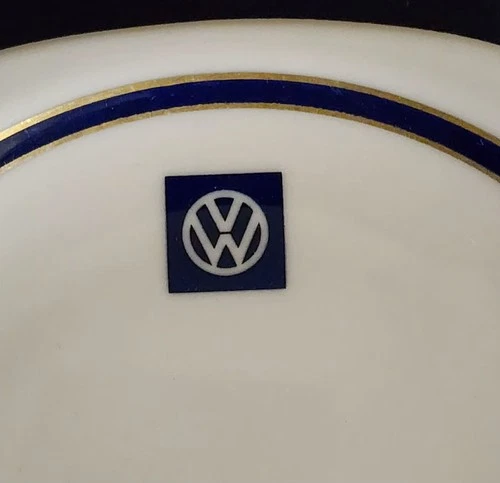 Syracuse Trend Style Rare 60's Volkswagen Muffin Plate Headquarter cafe.