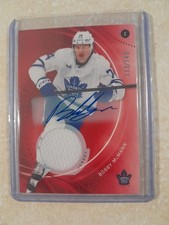 2025-26 UPPER DECK SP GAME USED Red AUTO Jersey Bobby McMann /149