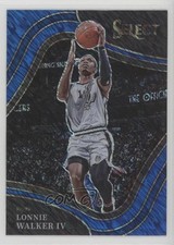 2021-22 Panini Select Courtside Blue Shimmer Prizm Lonnie Walker IV #229 2x9