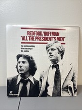 "All the President's Men" Widescreen Laserdisc LD - Robert Redford