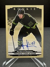 2022-23 Parkhurst Champions Fredrik Karlstrom Auto