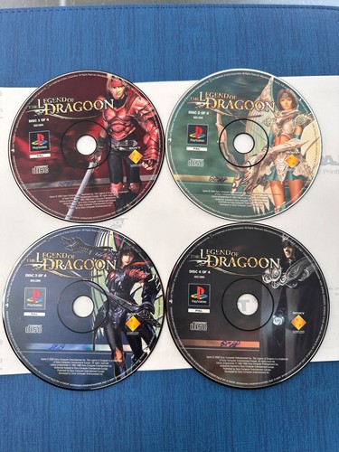 Sony PLAYSTATION 1 The Legend Of Dragon 4 CD PAL  PS1 ONLY CDs - Bild 1 von 7