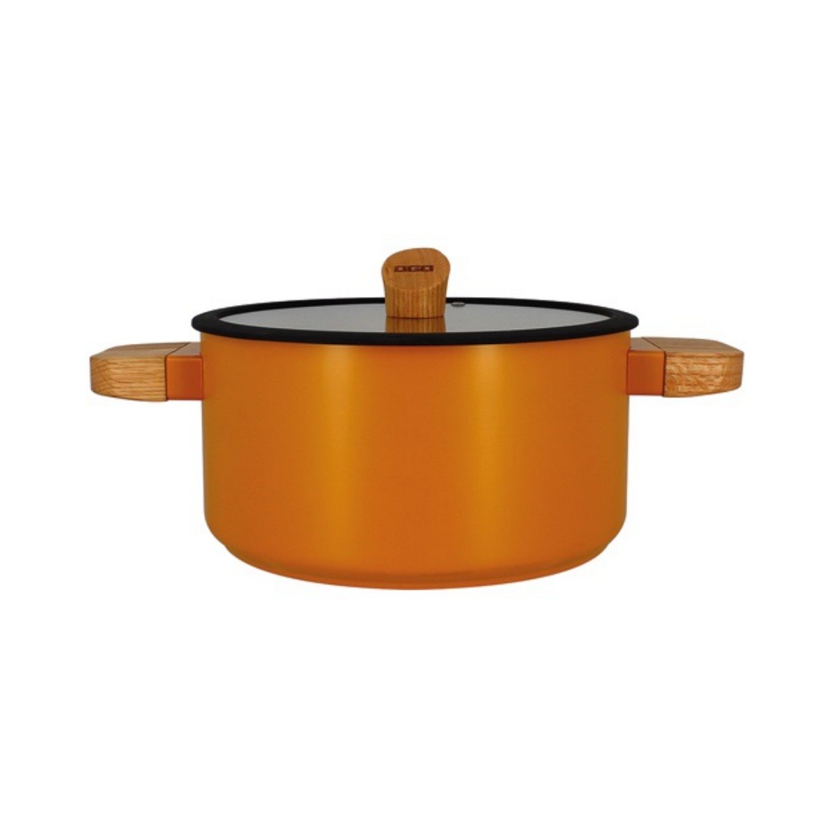 Faitout 24cm Ogo couvercle jaune 7930276 idéal pour vos repas conviviaux du dimanche