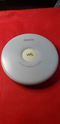 Sony D-EJ002 Walkman Portable CD Player White Tested Works Japan Used gray