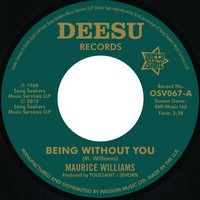 Maurice Williams - Being Without You / Return - Used Vinyl Record 7 - G8100z