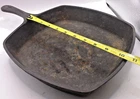 Vintage "Lodge" Cast Iorn 10 Inch Square Skillet, 8SQ2, Needs Cleaned