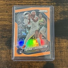 DIJONAI CARRINGTON 2025-26 PRIZM WNBA ORANGE #9 LYNX /99