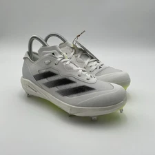 ADIDAS Adizero Instinct+ Softball Cleats (Women 6) White Volt Green IF3361#574