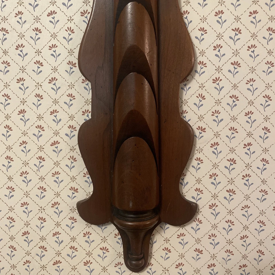 Vintage Wood Wall Mount Card/Mail Holder - Image 4 of 4