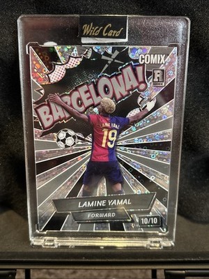 2024 Wild Card Comix Black Label Lamine Yamal 10/10🔥 Rookie 🔥