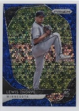 2020 Panini Prizm Tier III Quick Pitch Blue Donut Circle /199 Lewis Thorpe 07rd