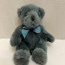 Russ Berrie Teddy Bear 6 Inches Bluish Green No 259 Vintage Plush Stuffed Animal