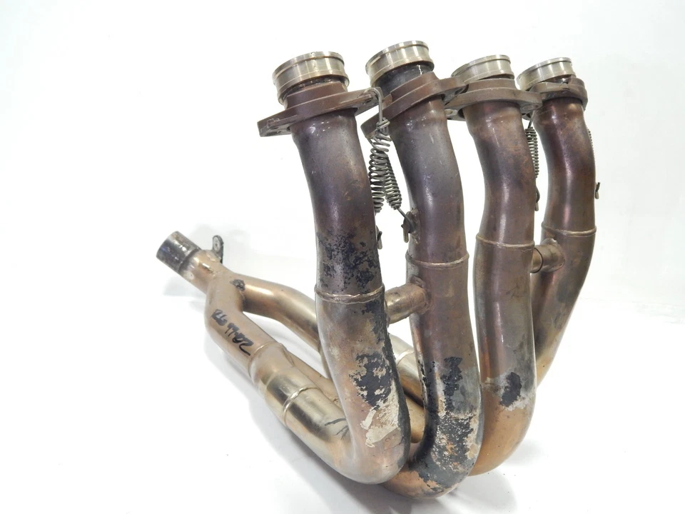 99 00 01 02 YAMAHA YZFR6 YZF R6 YOSHIMURA sistema completo silenciador escape DAÑOS Foto 2 de 4