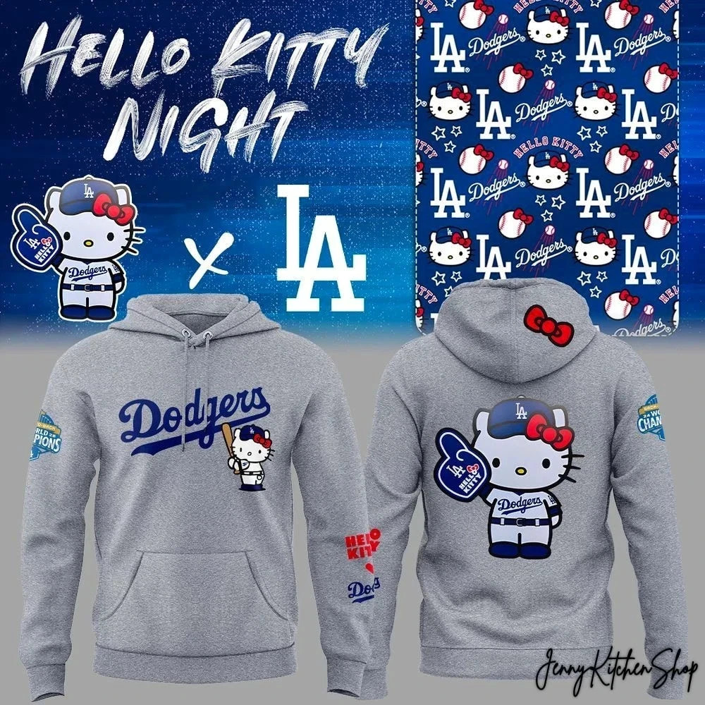 Los Angeles City Dodger vs Met Hello Kitty April 13 26 Special Edition Hoodie