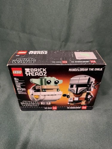 LEGO Star Wars set# 75317 - The Mandalorian & The Child (Grogu) Brickheadz  NEW!