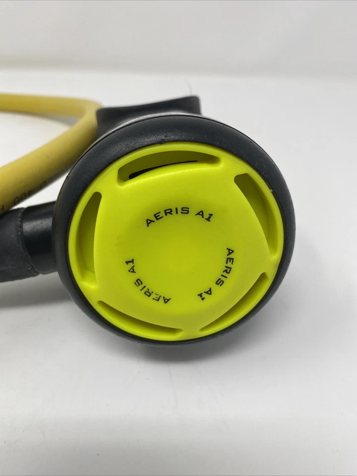 Aeris A1 Octo 2nd Stage Regulator Scuba Dive Yellow Octopus -2 - Image 2 of 4