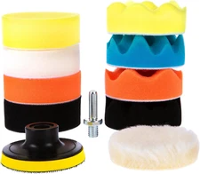 CANOPUS Buffing Pads, Polishing Pad Kit, Buffer for Car Detailing, Polishing Whe