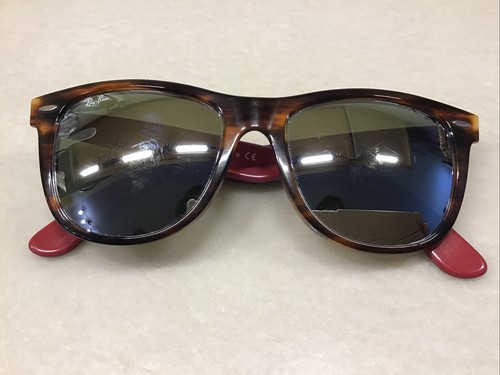 Ray Ban Wayfarer RB2140 Tortoise 1178/30 Made In Italy **Frame Only*** Case - Picture 2 of 12