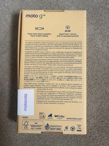 Motorola moto g05 **XT2523-3** 6.67" 64GB + 4GB Smartphone - Forest Green NEW!! - Picture 3 of 11