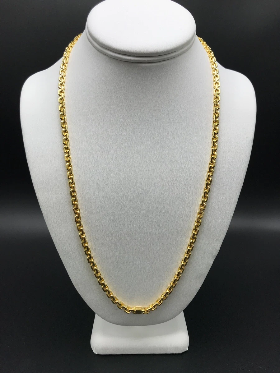 24 inch gold chain 24k discount