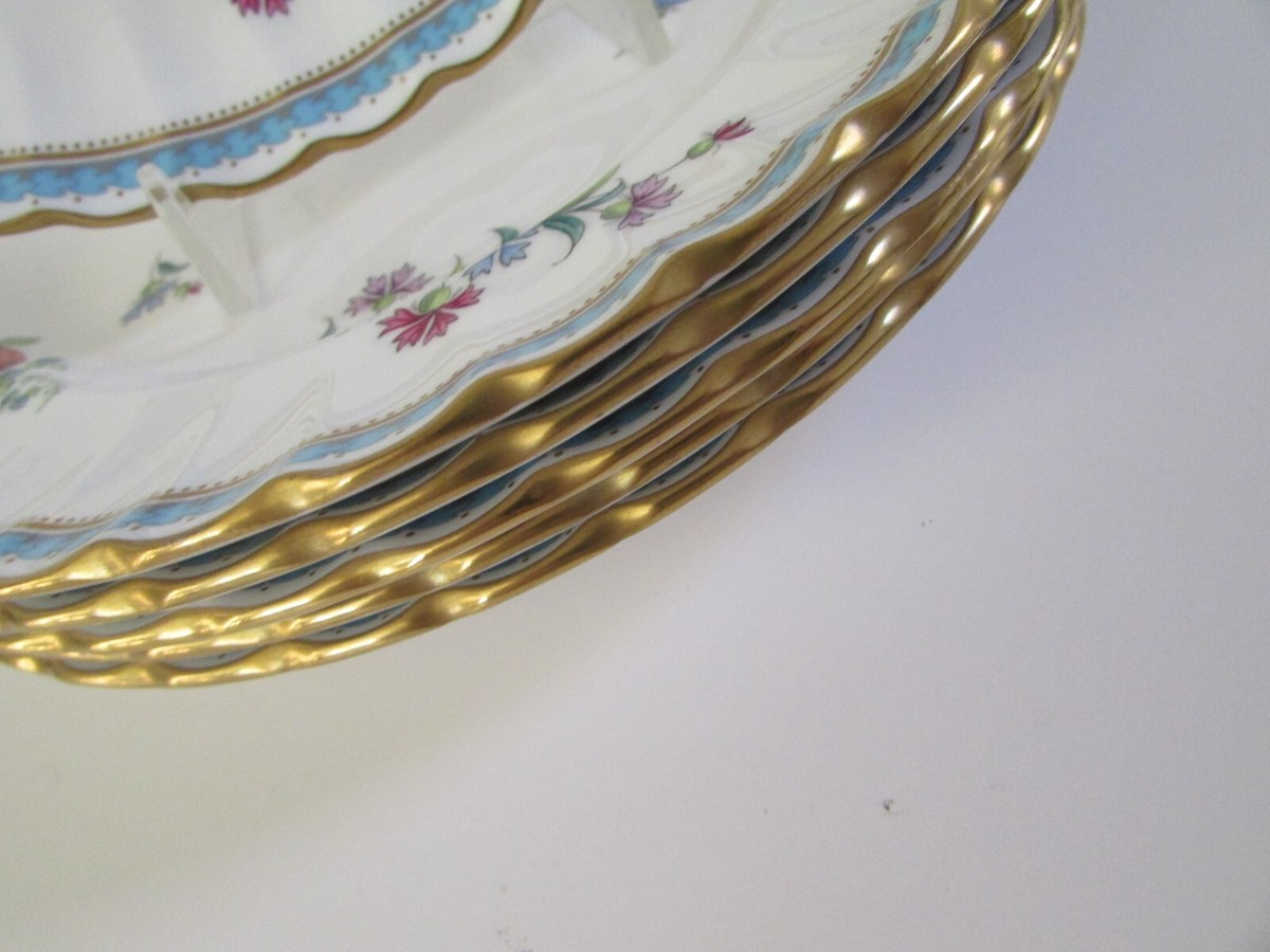 SPODE Trapnell Sprays Fruit Floral Bone China 8 1/4