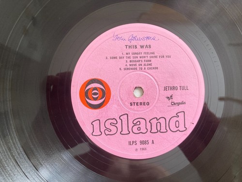 Jethro Tull _ This Was _ Vinile LP 33giri gatefold _ 1968 Island UK 1st press - Picture 5 of 5